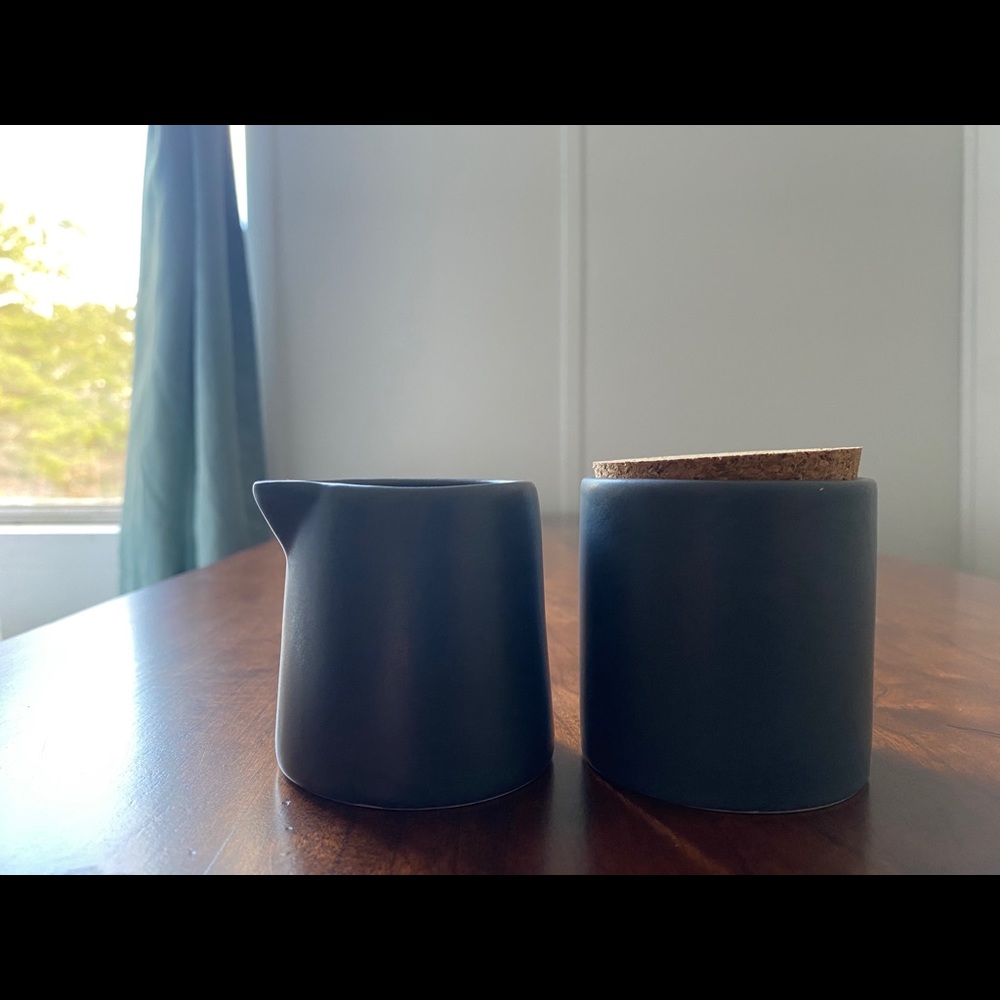 Mini Sugar and Cream coffee set